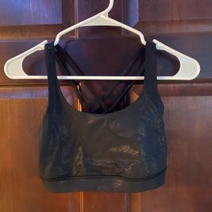 sparkle detail energy bra